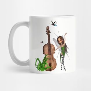 Violin in a cave Mug